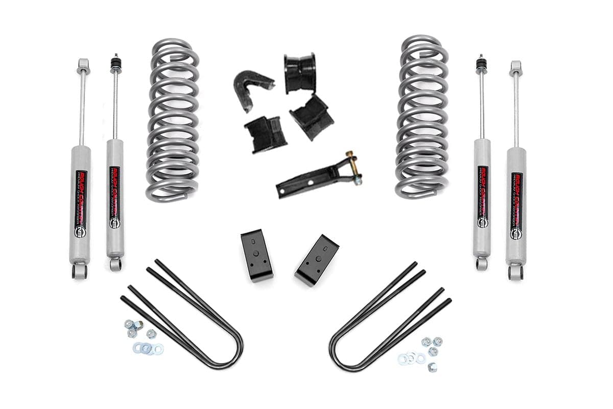 4-Inch Lift Kit with N3 Shocks for 1978"1979 Ford Bronco 4WD