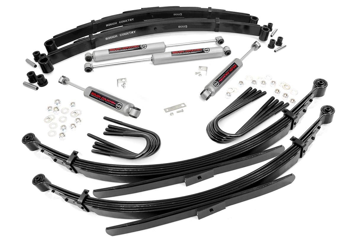 2-Inch Lift Kit with N3 Shocks for Chevy/GMC 4WD (1988-1991)