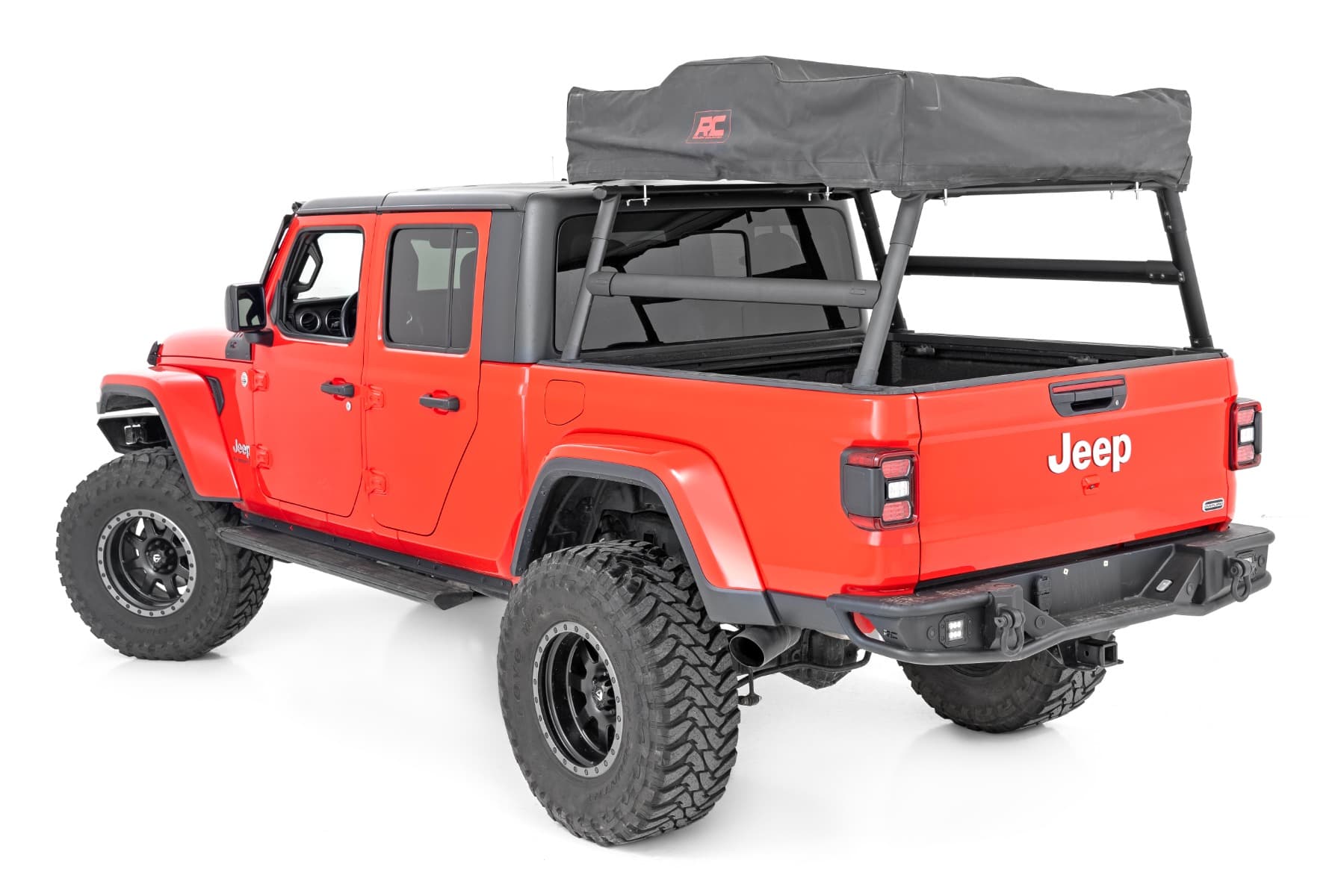 Rough Country bed racks & tent for Jeep Gladiator (2020–2026)