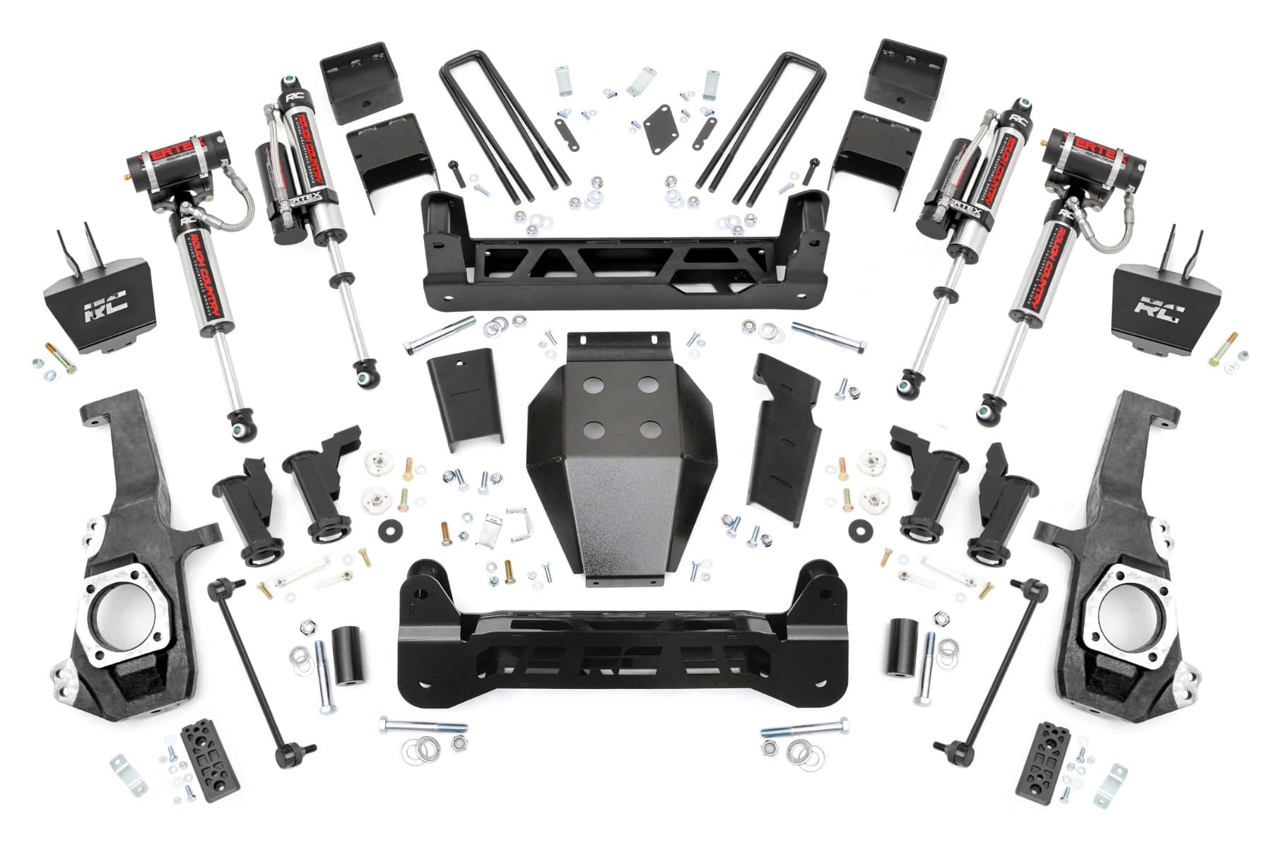 5-Inch Torsion Drop Lift Kit with Vertex 2.5 Shocks for Chevy HD