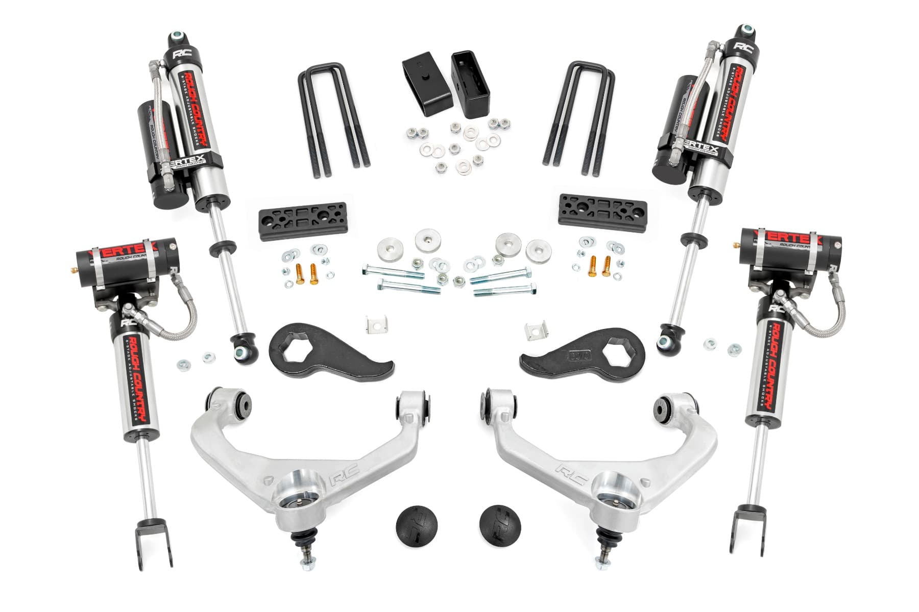 3-Inch Lift Kit with Vertex Shocks for 2500HD/3500HD (2020–2026)