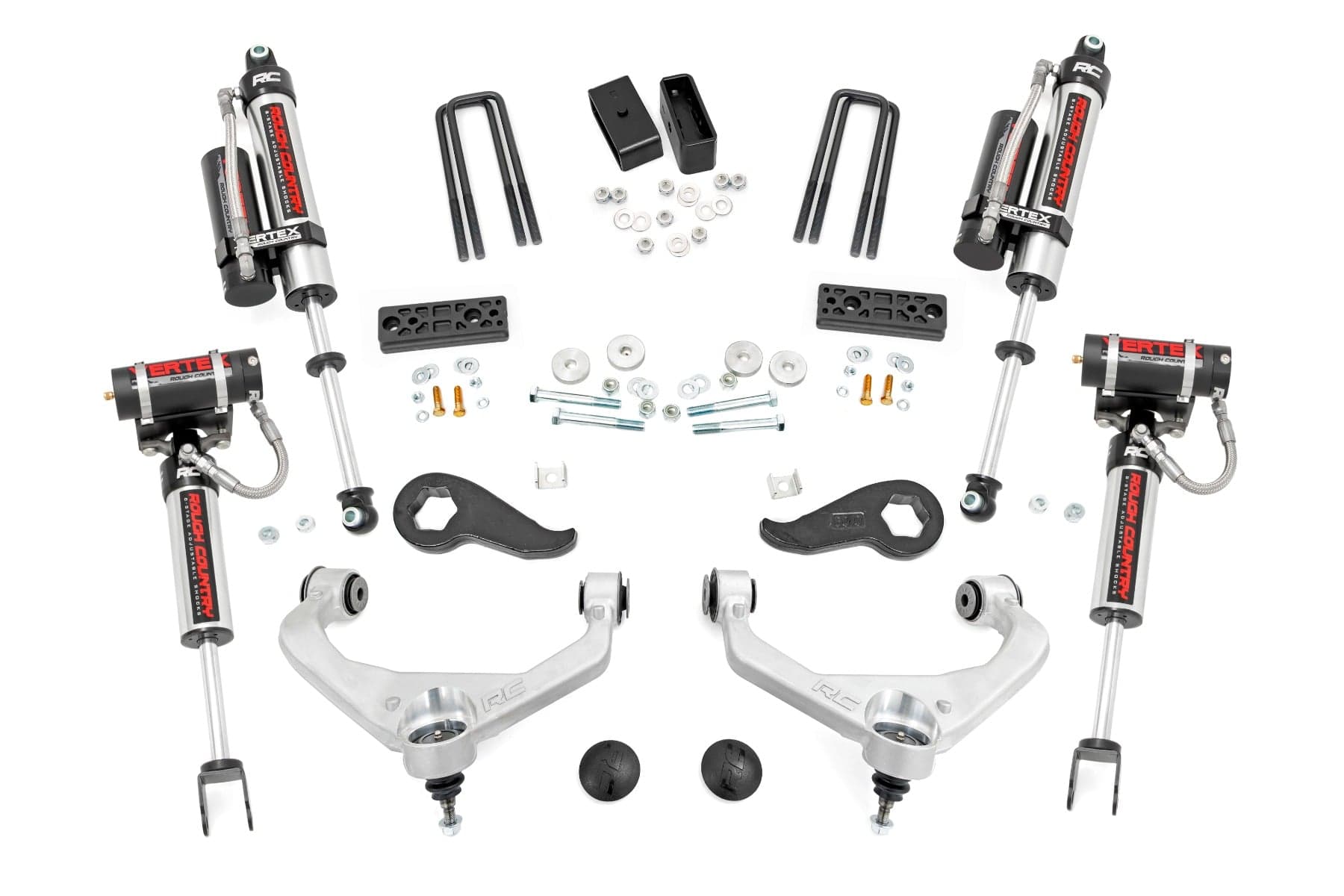 3-Inch Lift Kit with Vertex Shocks for 2020–2026 Chevy/GMC HD