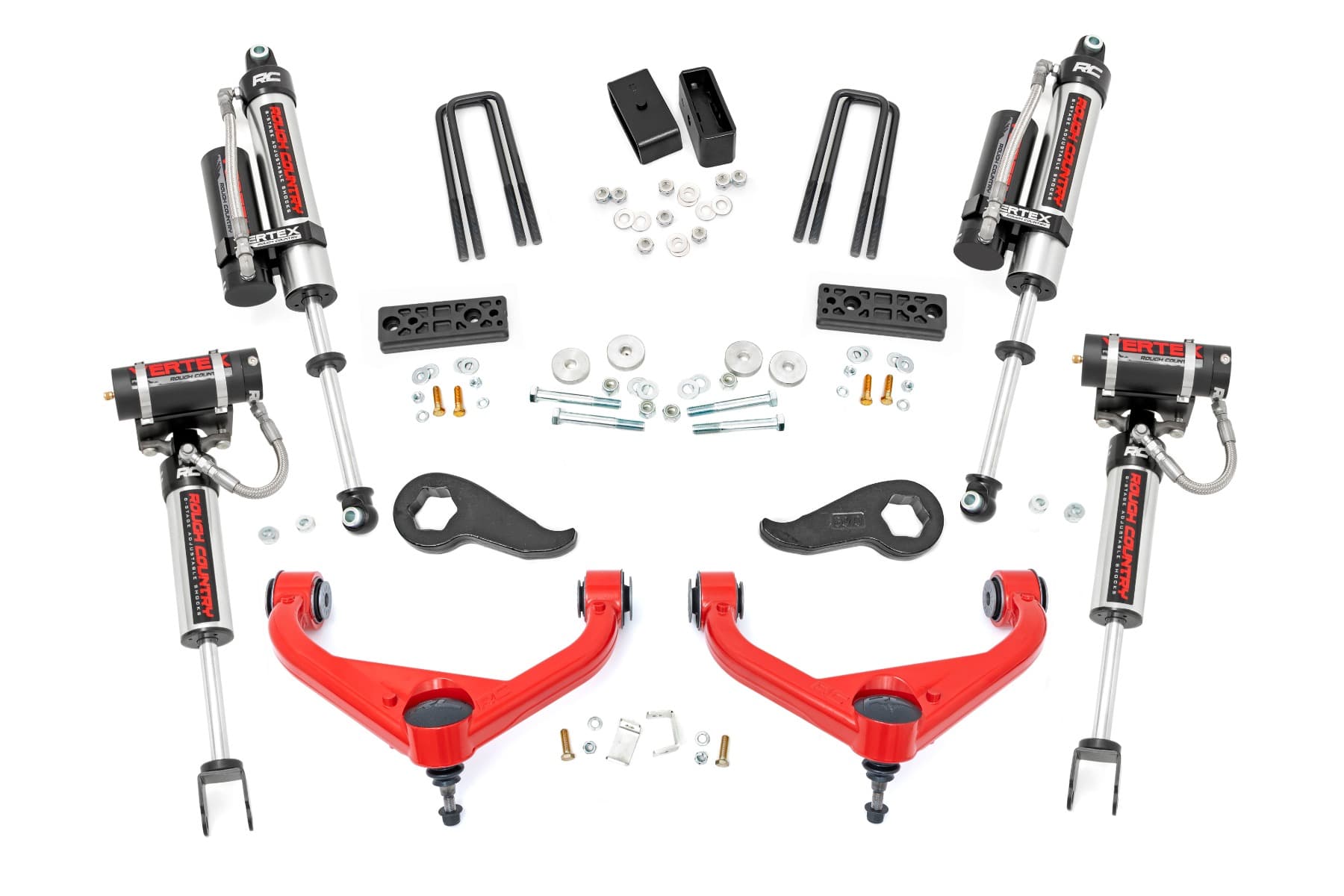 3-Inch Lift Kit with Vertex Shocks for GM 2500HD/3500HD (2020-2026)