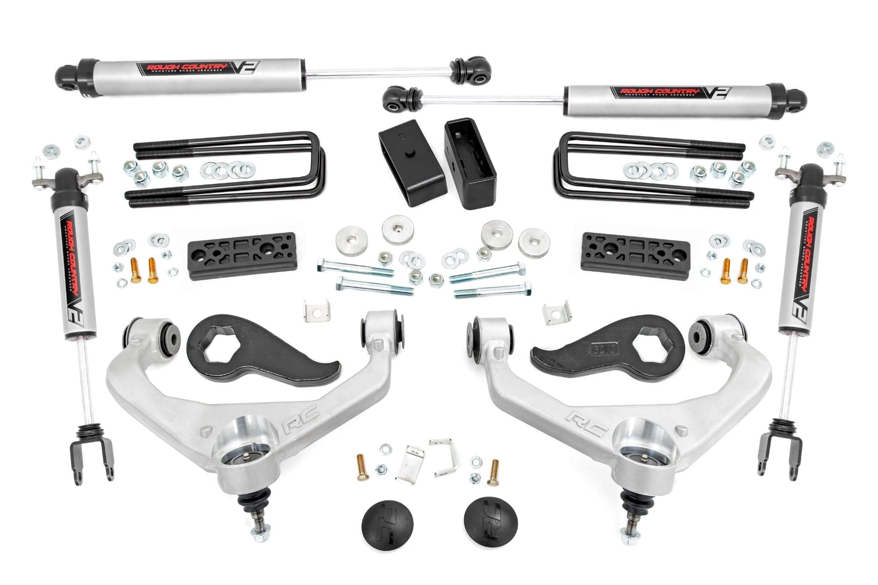 3-Inch Lift Kit with V2 Shocks for Silverado/Sierra 3500HD (2020–2026)