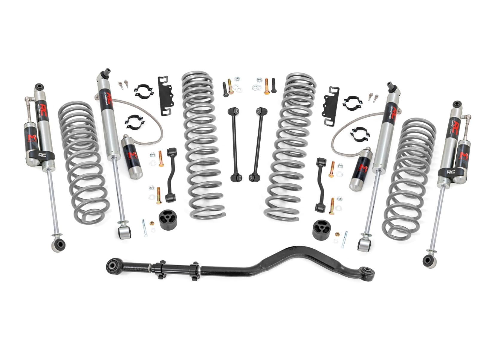 3.5-Inch Lift Kit with M1R Shocks for 2024-2026 Jeep Gladiator 4WD