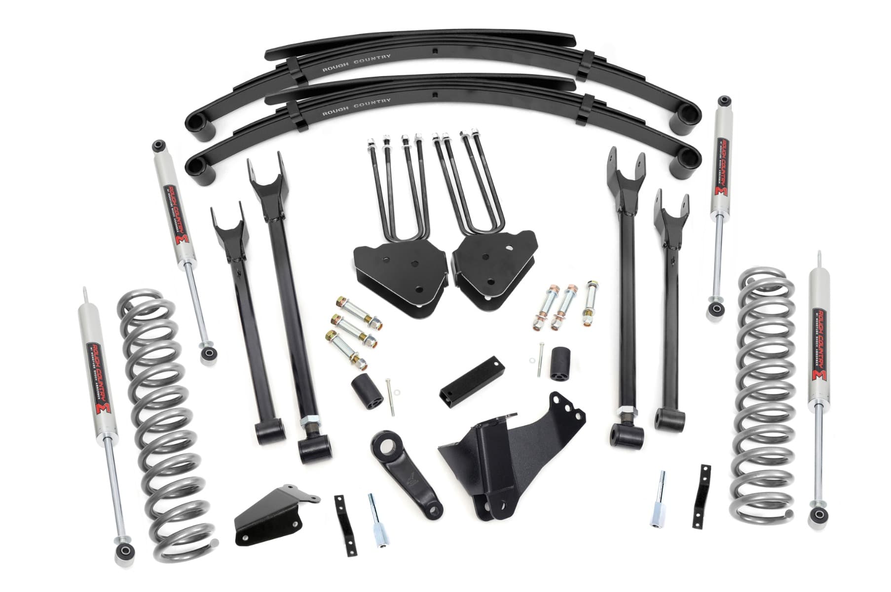 8-Inch Lift Kit with M1 Shocks for Ford Super Duty 4WD (2005–2007)