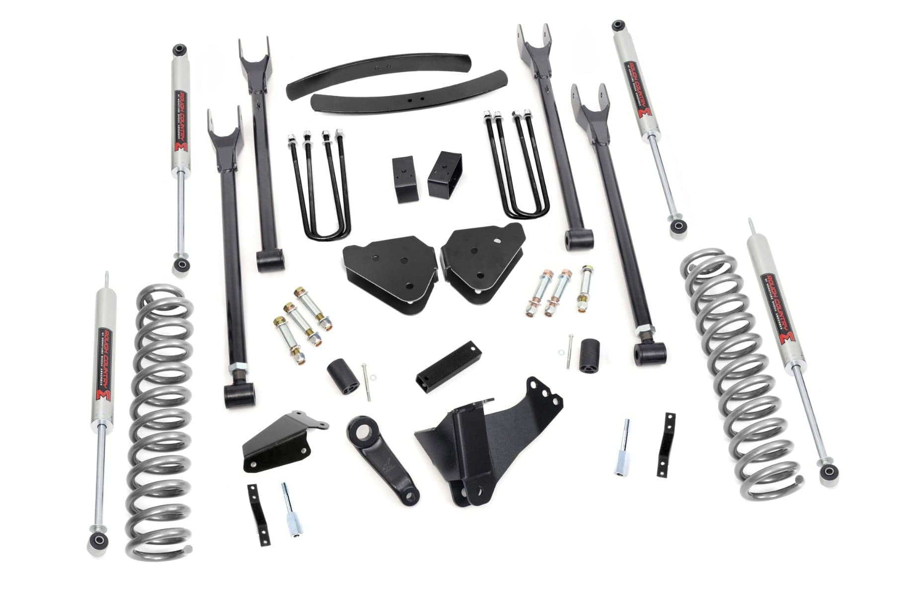 6-Inch Lift Kit with M1 Monotube Shocks for Super Duty 4WD (2005-2007)