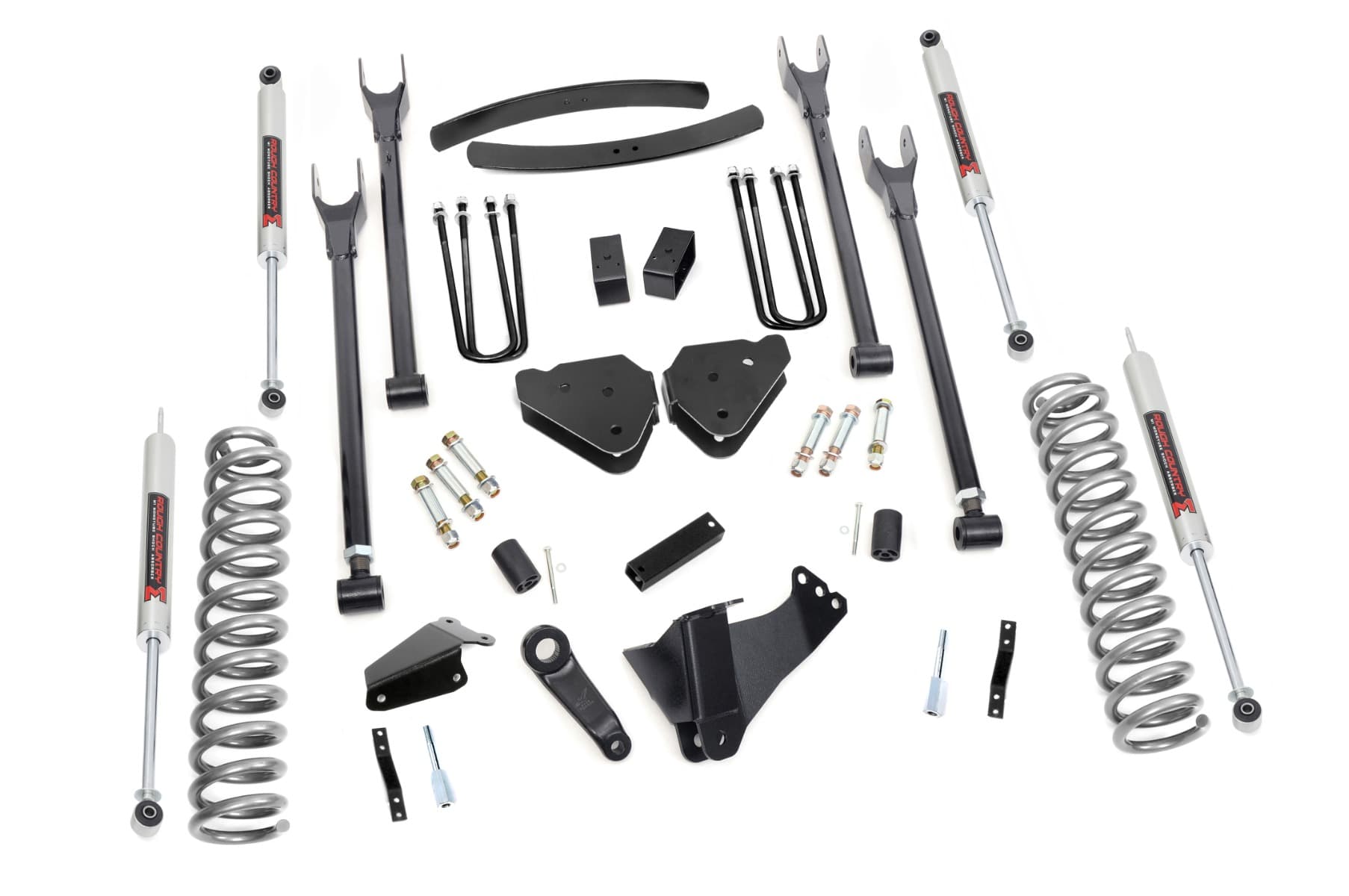 6-Inch Lift Kit with M1 Shocks for Ford Super Duty 4WD (2005–2007) — Part 58040