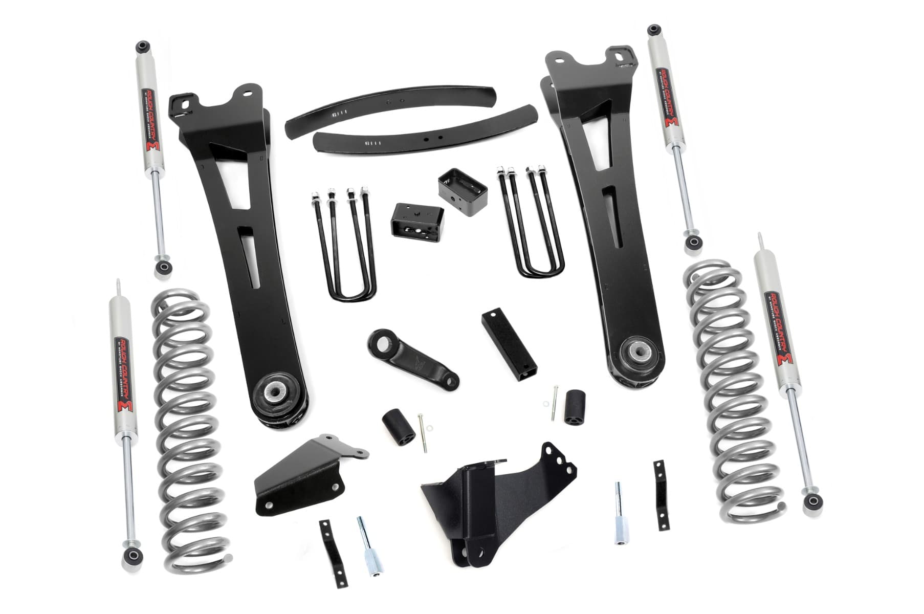 6-Inch Lift Kit with M1 Shocks for Ford Super Duty 4WD (2005–2007) — Part 53640