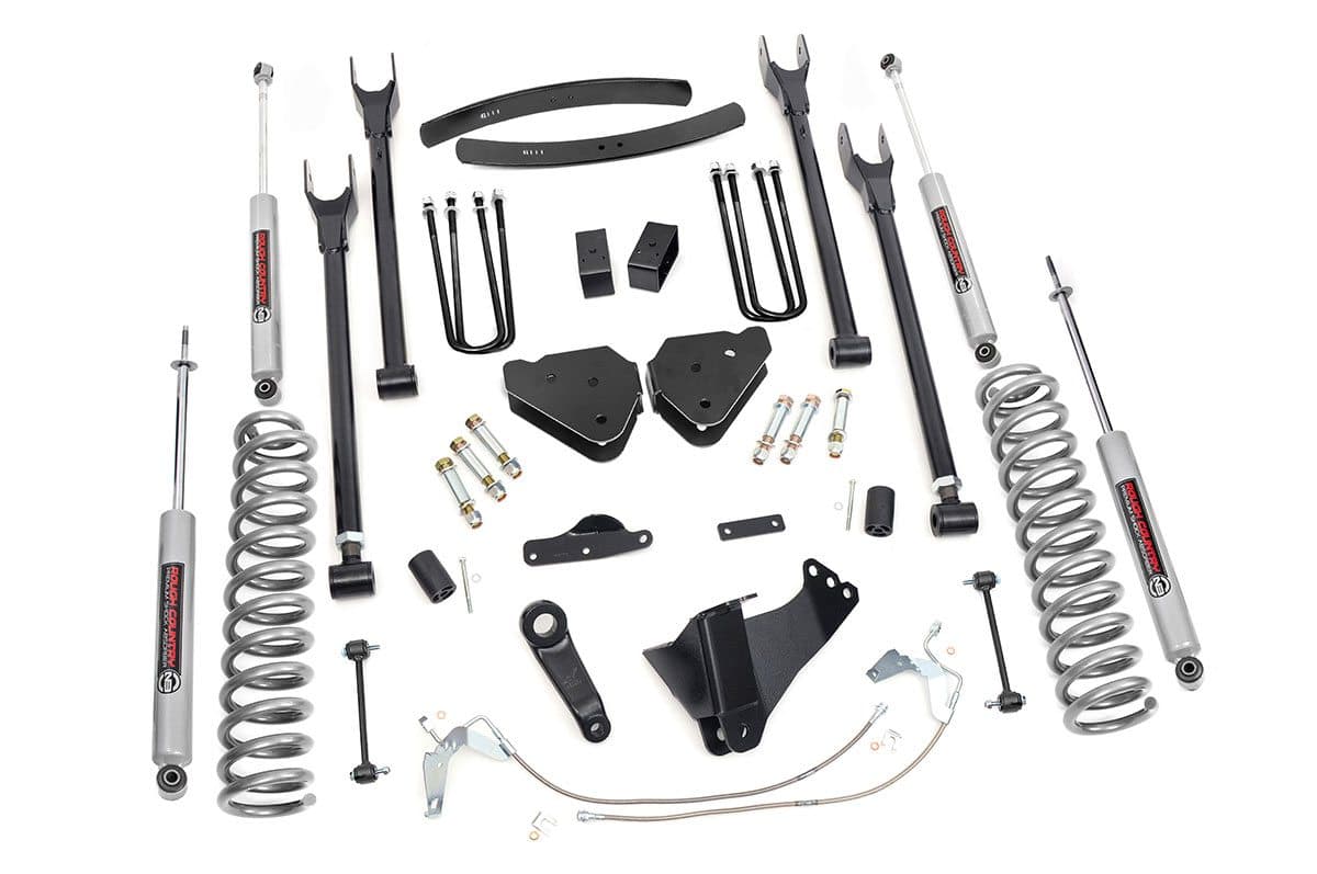 6-Inch Lift Kit with N3 Shocks for Ford Super Duty 4WD (2008-2010) with Control Arms