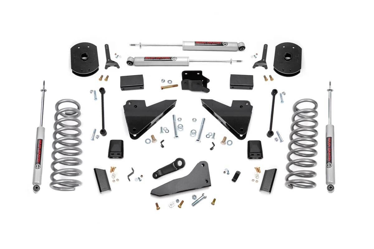 5-Inch Lift Kit with N3 Shocks for 2014–2018 Ram 2500 4WD — Part 36420