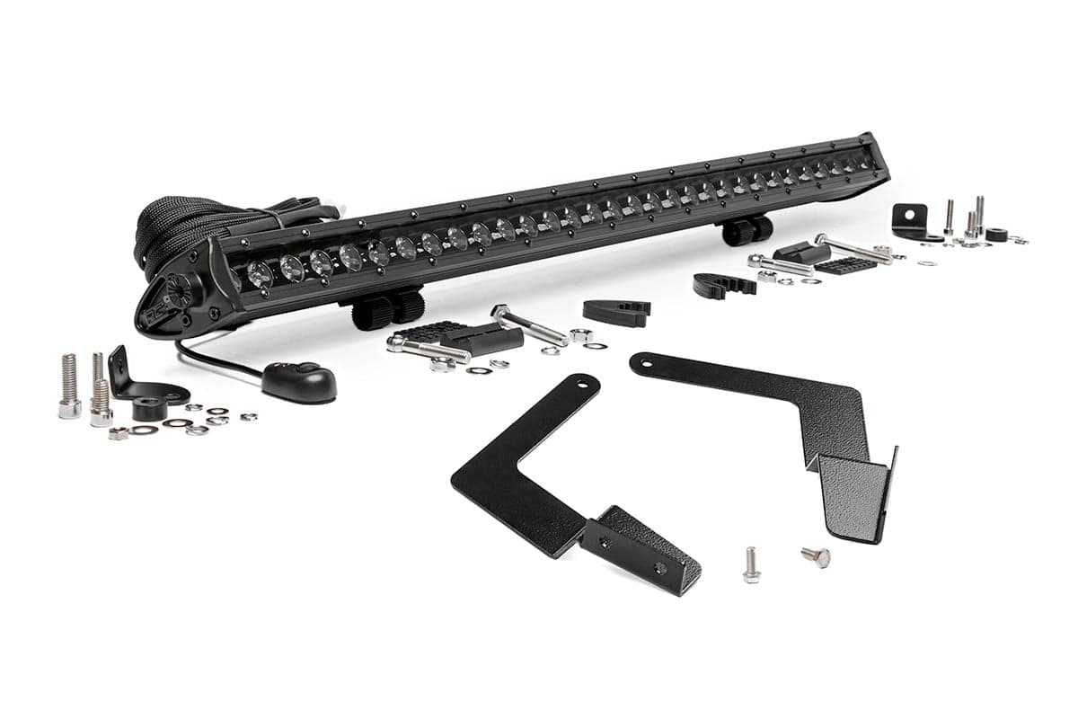 30-Inch Black Series LED Light Bar Kit for 2016–2023 Toyota Tacoma