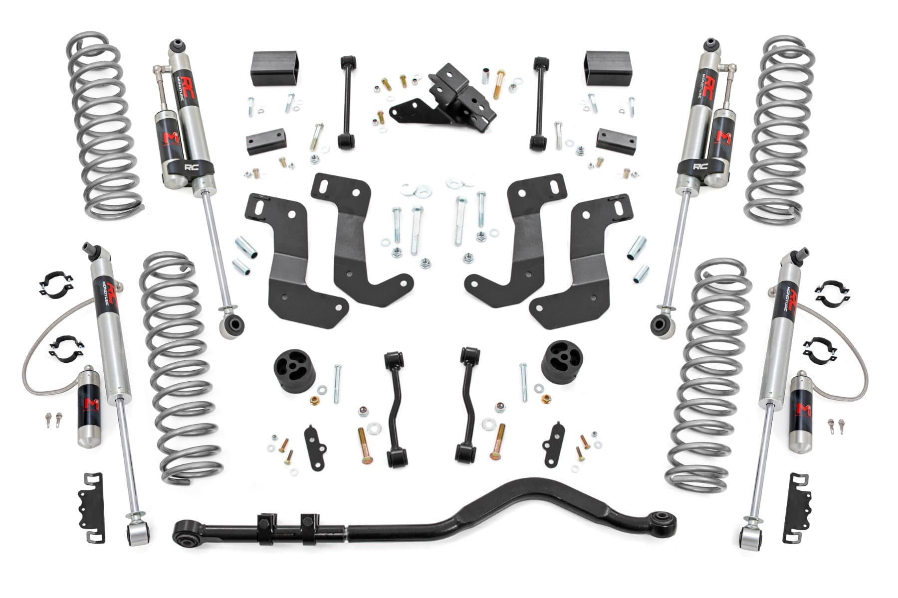 3.5-Inch Lift Kit with M1R Shocks for 2024–2025 Jeep Wrangler 4xe
