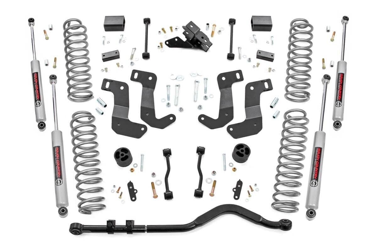 3.5-Inch Lift Kit with N3 Shocks for 2021–2023 Jeep Wrangler 4WD