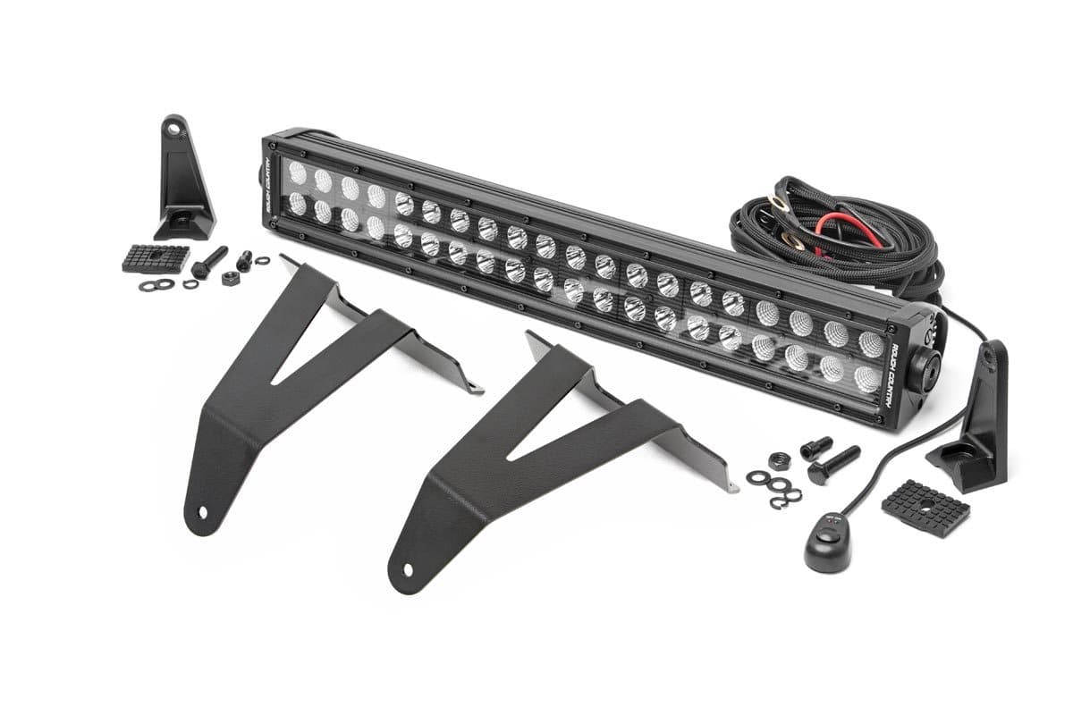 20-Inch Black Series LED Light Bar Kit for Ram 1500 (2019–2024) — Part 70779