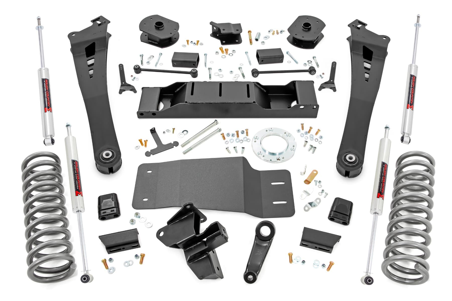 5-Inch Lift Kit with M1 Shocks for 2019–2024 Ram 2500 4WD — Part 36040