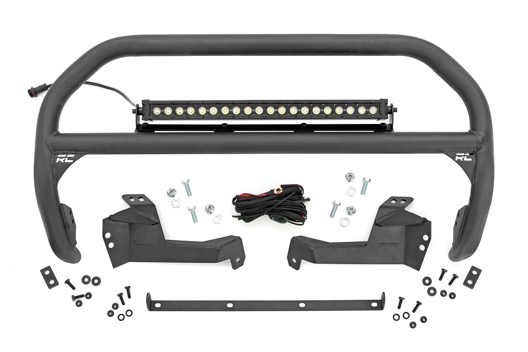 Nudge Bar with 20-Inch Cool White DRL LED Bar for Bronco Sport