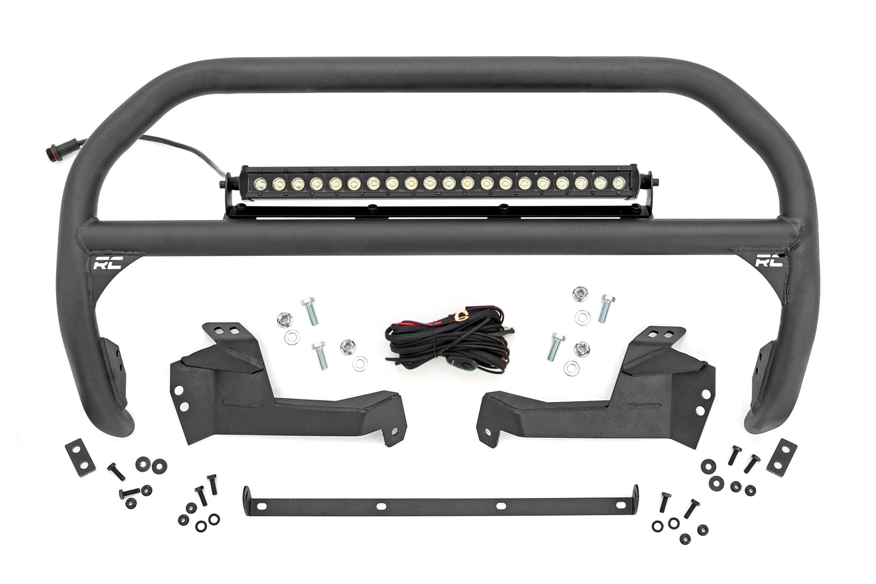 Nudge Bar with 20-Inch Black Series LED Bar for Bronco Sport