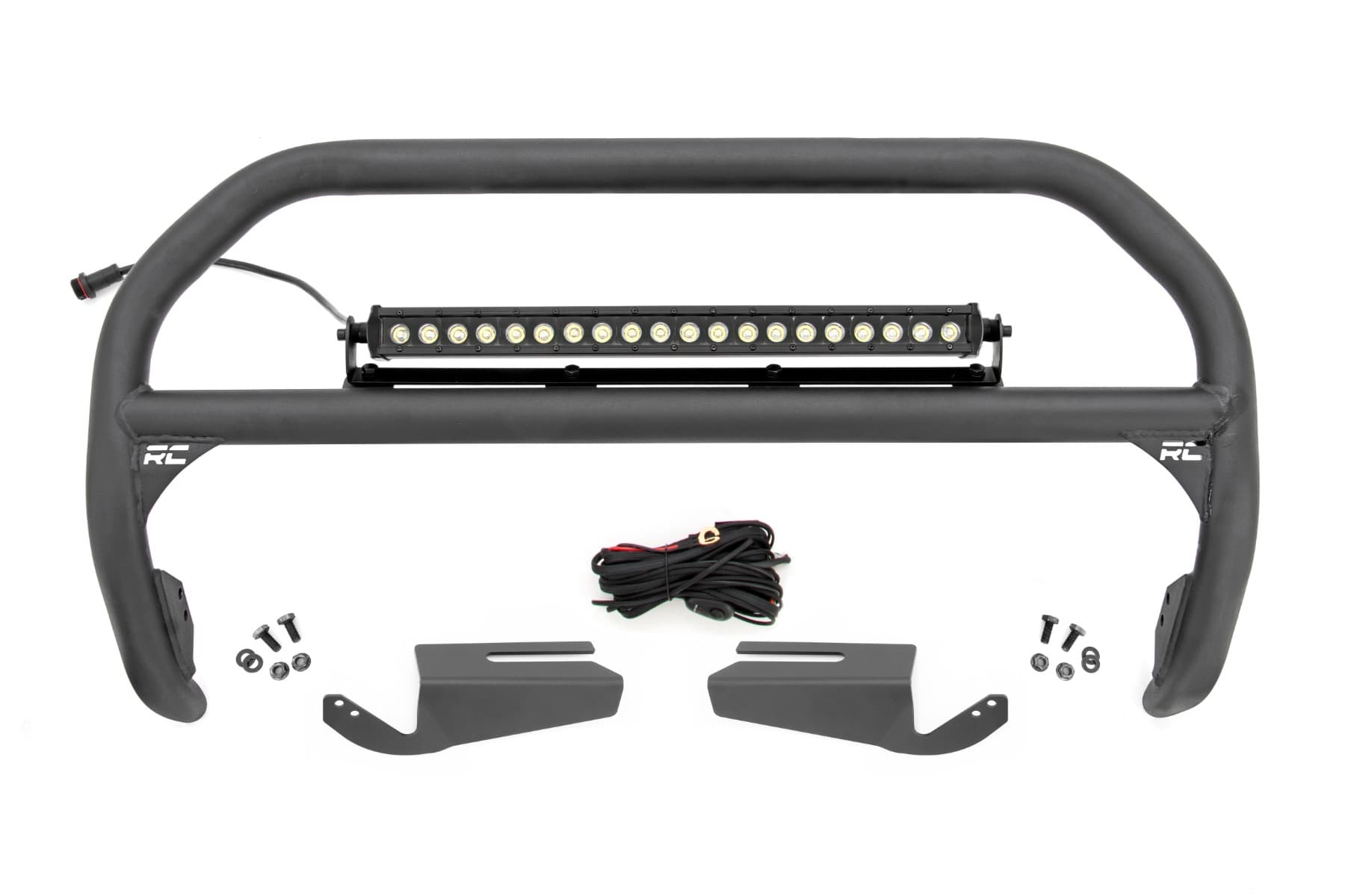 OE Bumper Nudge Bar with 20-Inch LED Bar for Ford Bronco