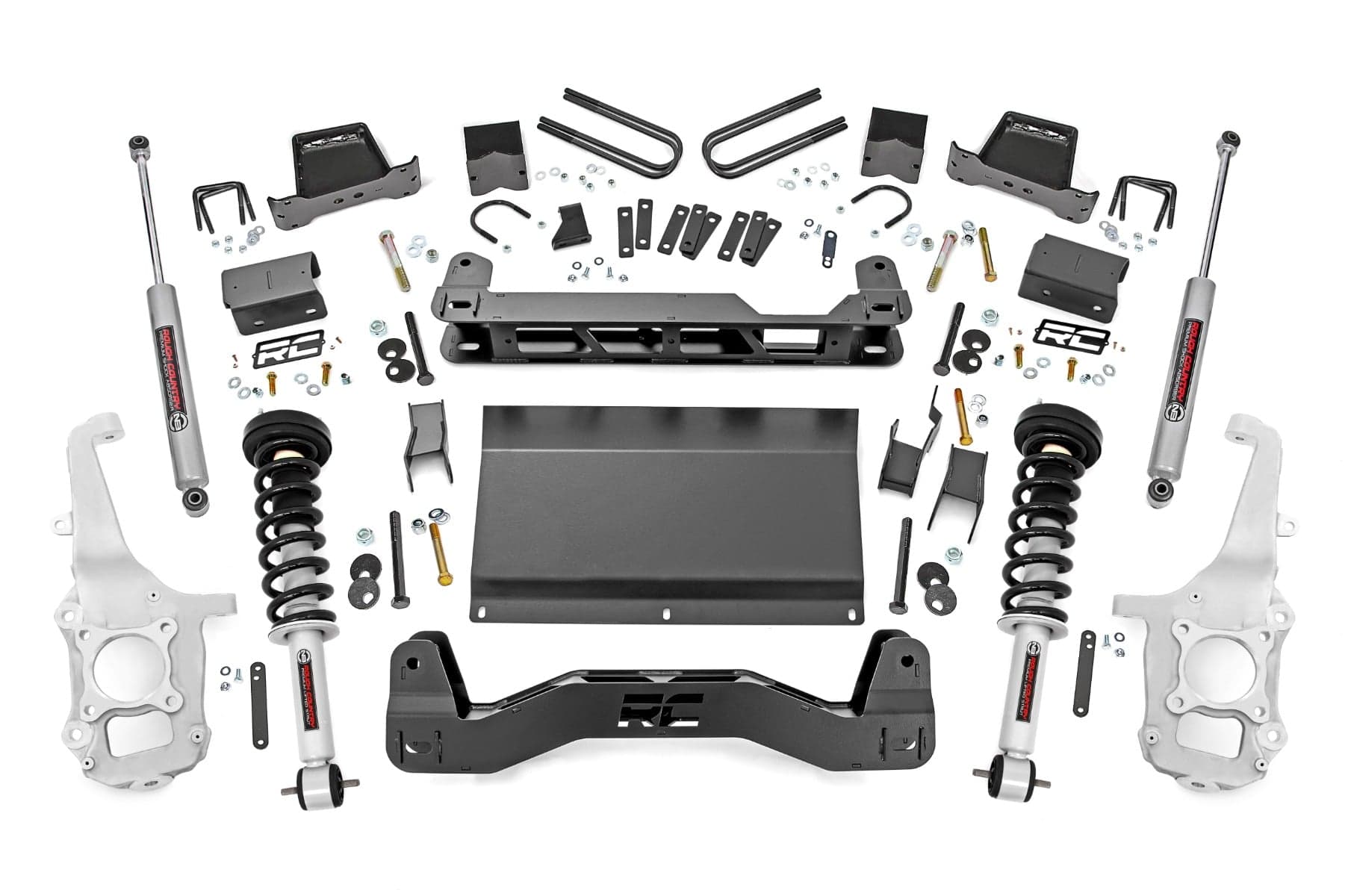 6-Inch Lift Kit, Loaded Struts & N3 Shocks — F-150 4WD (2021-2026)