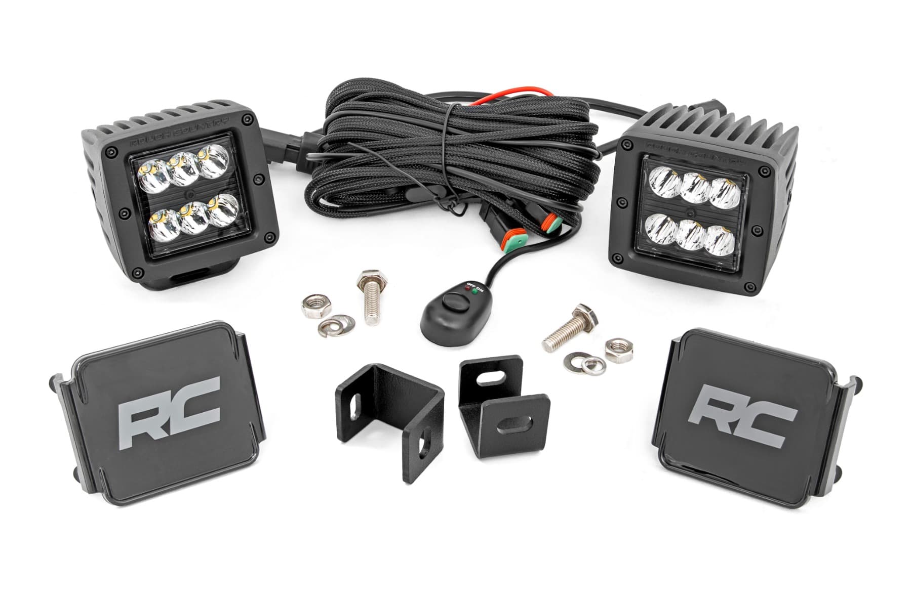 2-Inch Black Series Ditch Light Kit for Toyota Tundra (2022-2026)