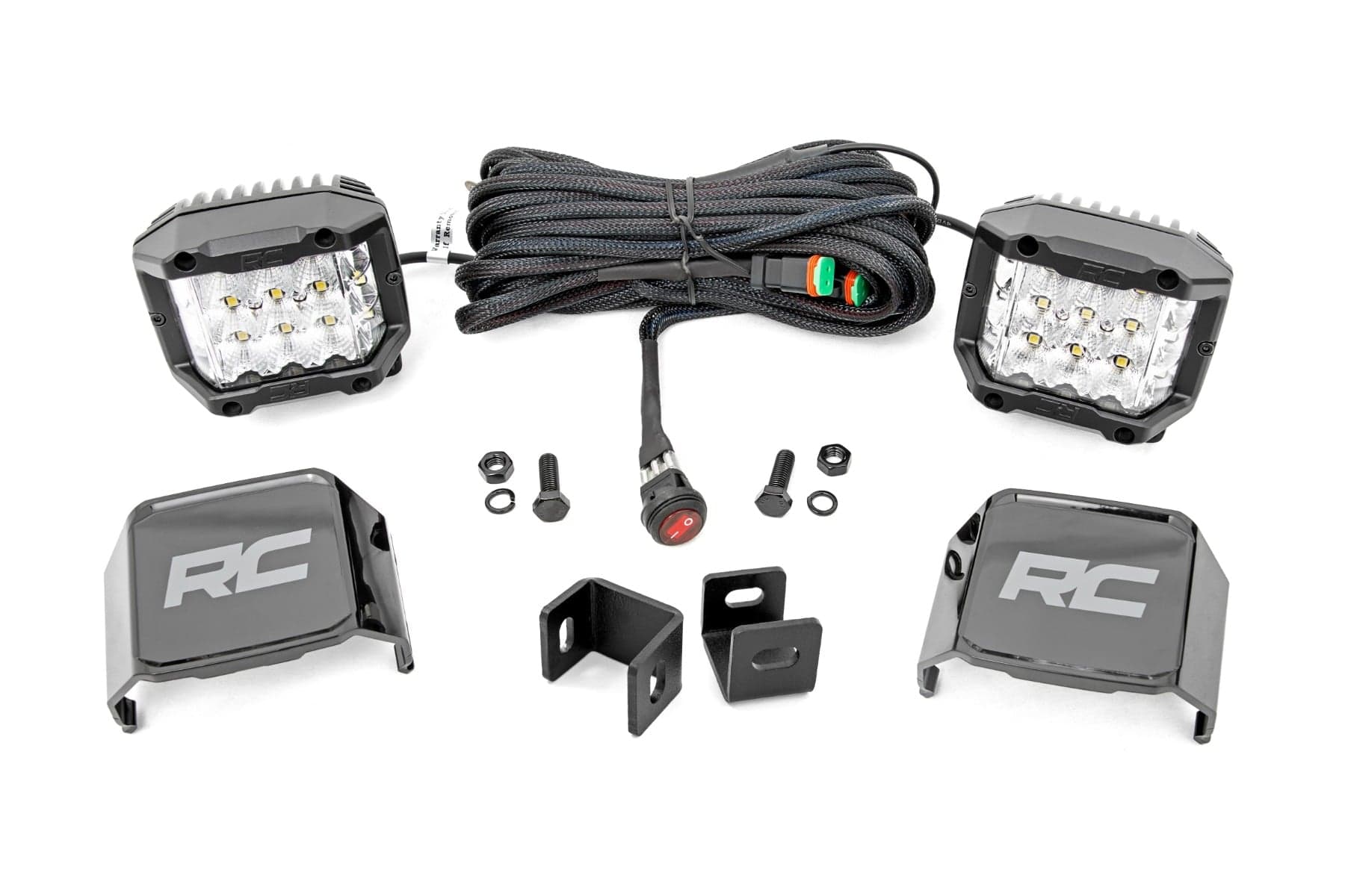 3-Inch Chrome Series Ditch Light Kit for 2022-2026 Toyota Tundra