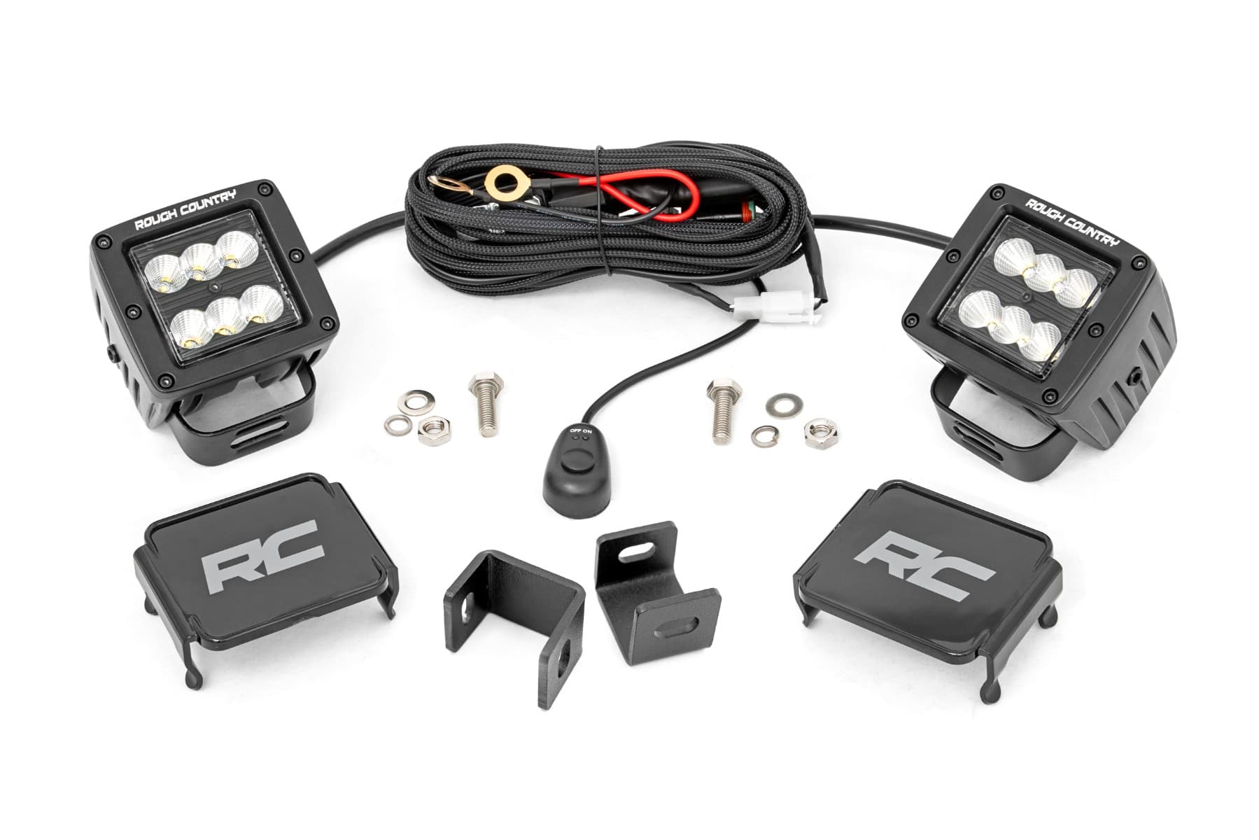 2-Inch Black Series LED Ditch Light Kit for 2022–2026 Toyota Tundra