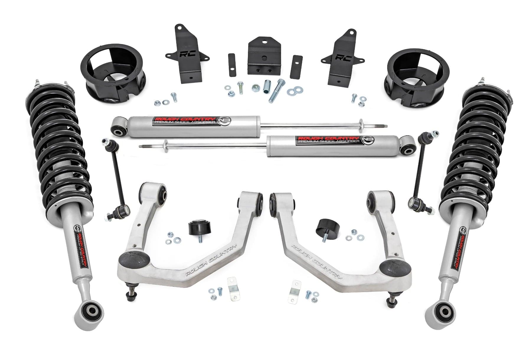 3.5-Inch Lift Kit with N3 Shocks for Land Cruiser (2024–2026)