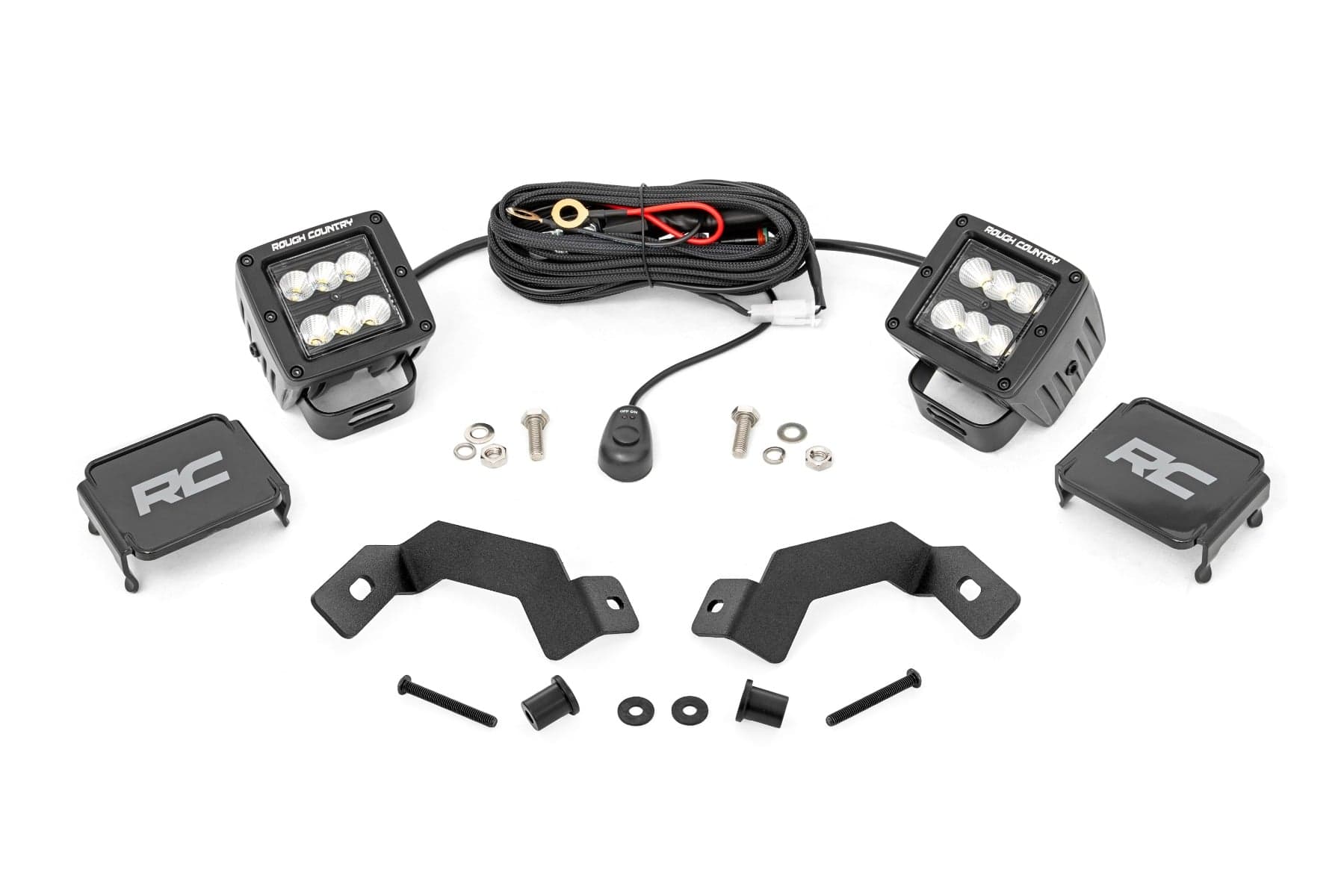 2-Inch Black Series Ditch Light Kit for 2024–2026 Toyota Land Cruiser