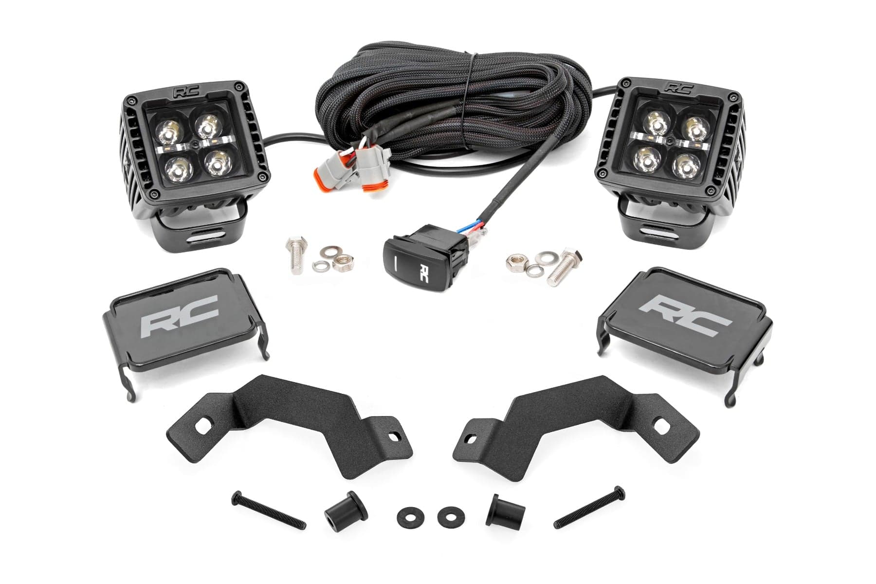 Black Series LED Ditch Light Kit for Land Cruiser (2024–2026)