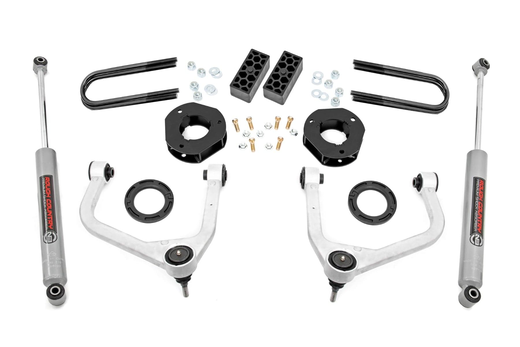 3.5-Inch Lift Kit with Forged Control Arms for Silverado 1500