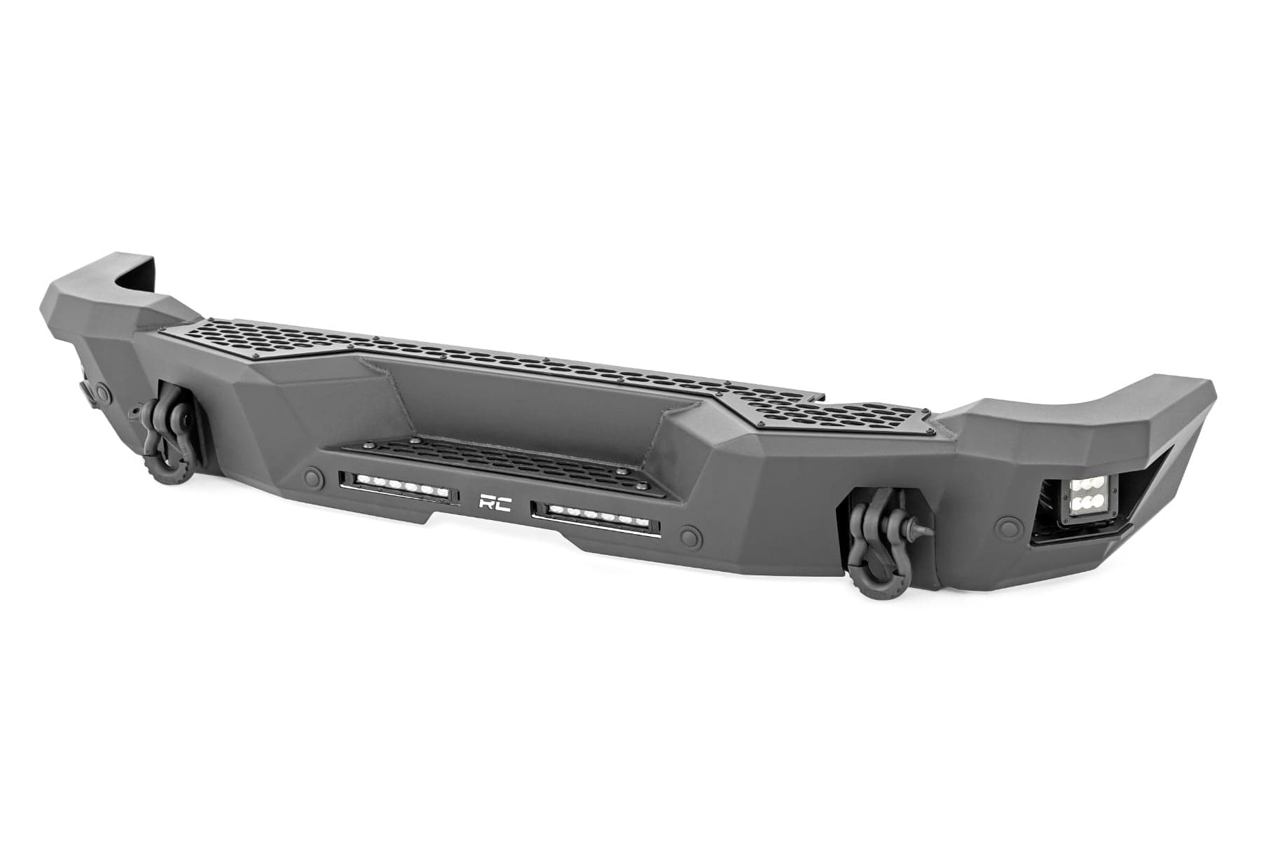 Rear Bumper with 6 Inch and 2 Inch Spot LEDs for Ford Bronco