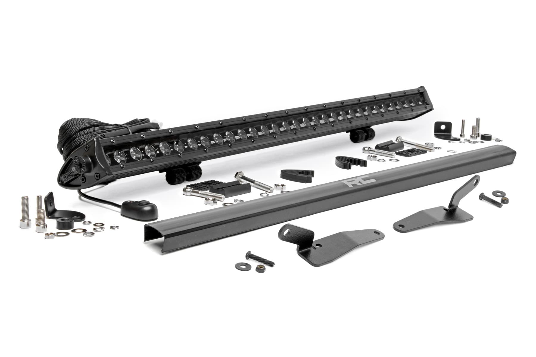 30-Inch Black Series LED Light Bar Kit for Polaris RZR Turbo R — Part 93160