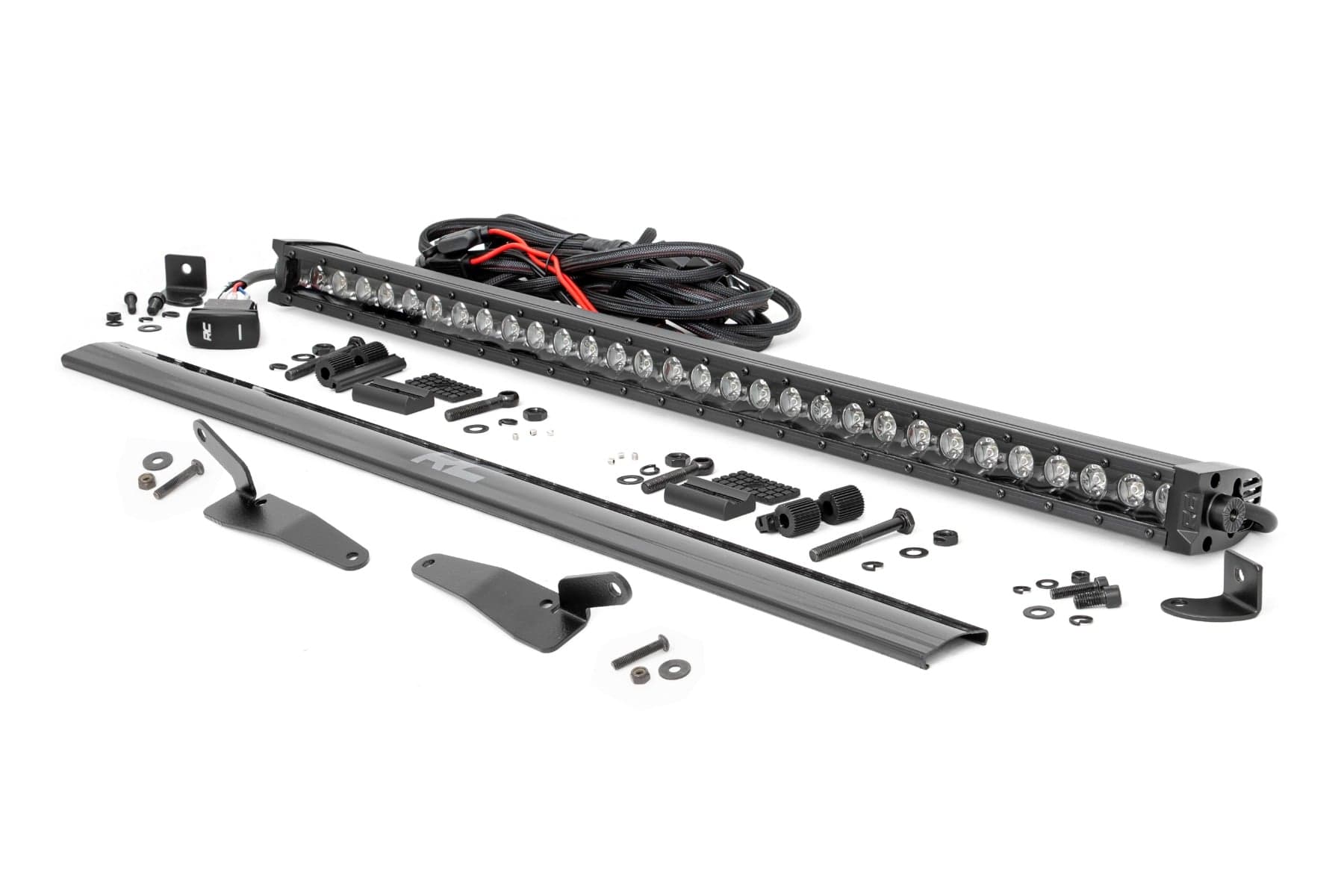 30-Inch Black Series LED Light Bar Kit for Polaris RZR Turbo R — Part 93161