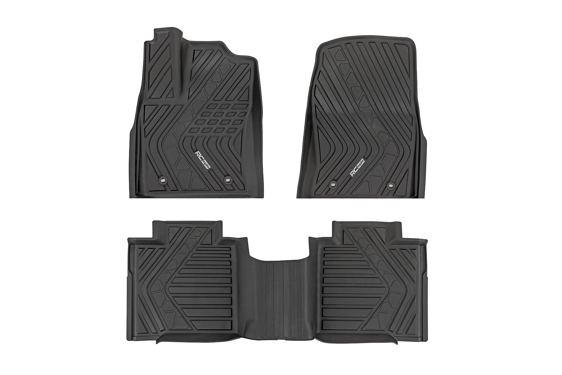 Flex-Fit Floor Mats for Toyota Tundra Crew Cab (2022-2026)