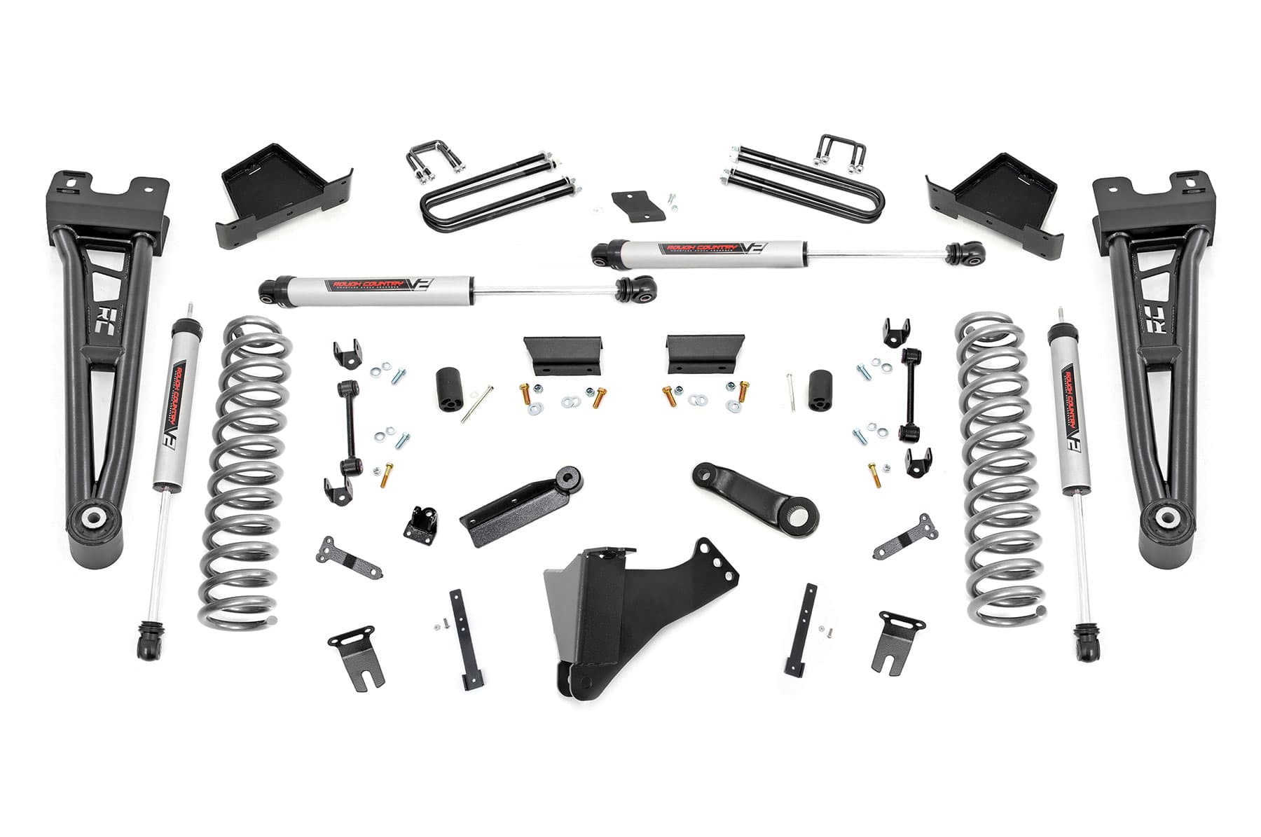 6-Inch Lift Kit with V2 Shocks for Ford Super Duty 4WD (2023–2026)