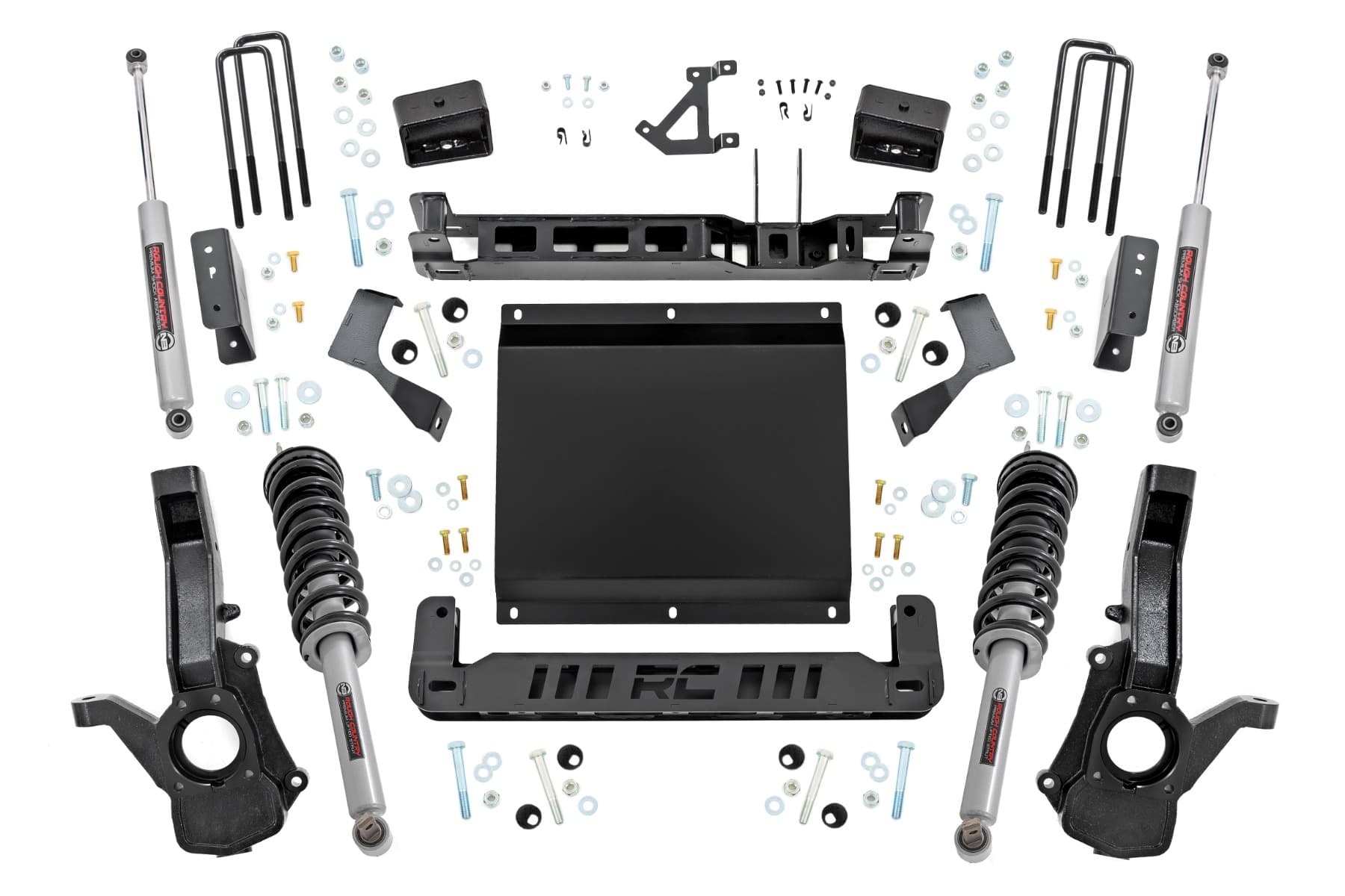 4-Inch Lift Kit with N3 Struts and Shocks for Colorado/Canyon