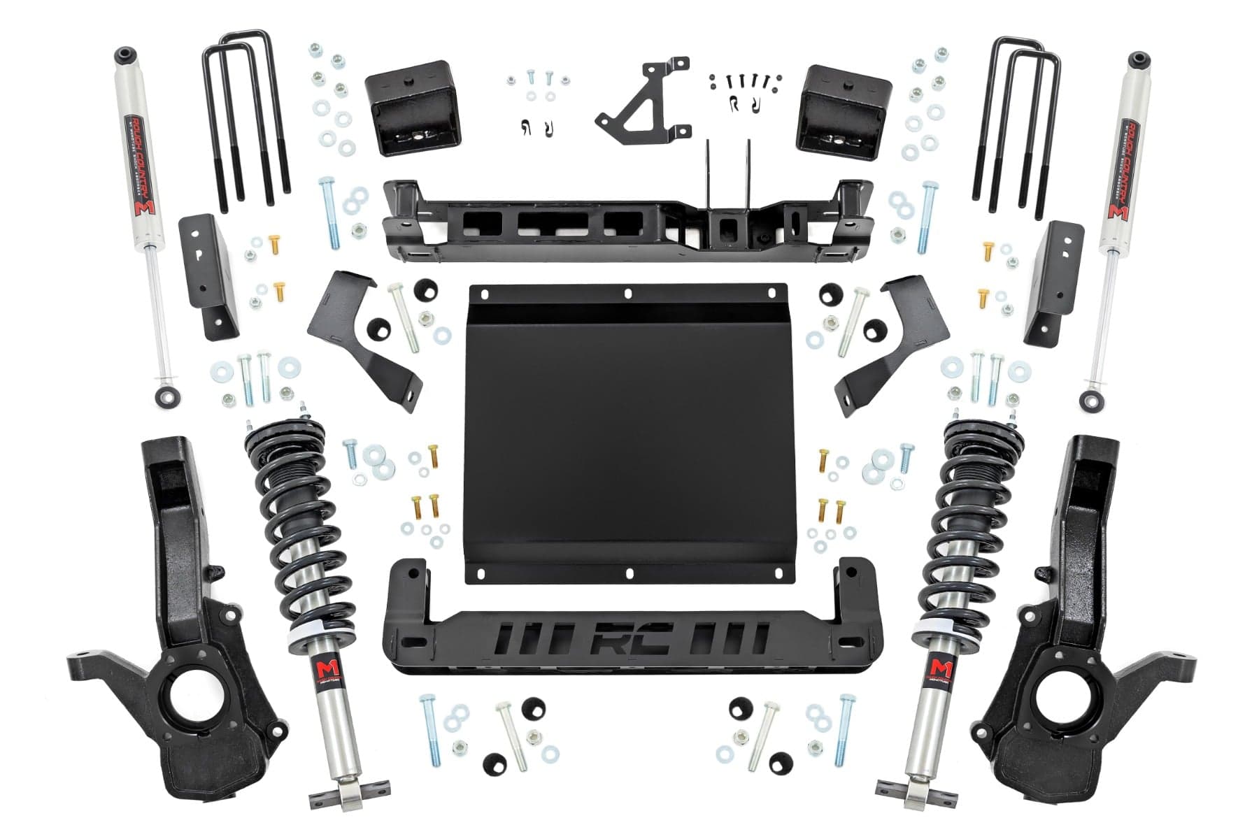 6-Inch Lift Kit with M1 Monotube Struts for Colorado/Canyon