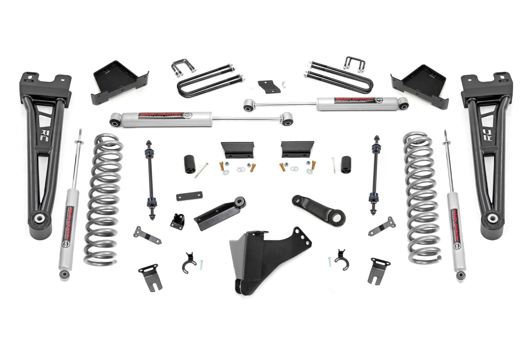 4.5-Inch Lift Kit with N3 Shocks for Ford Super Duty 4WD — Part 400330