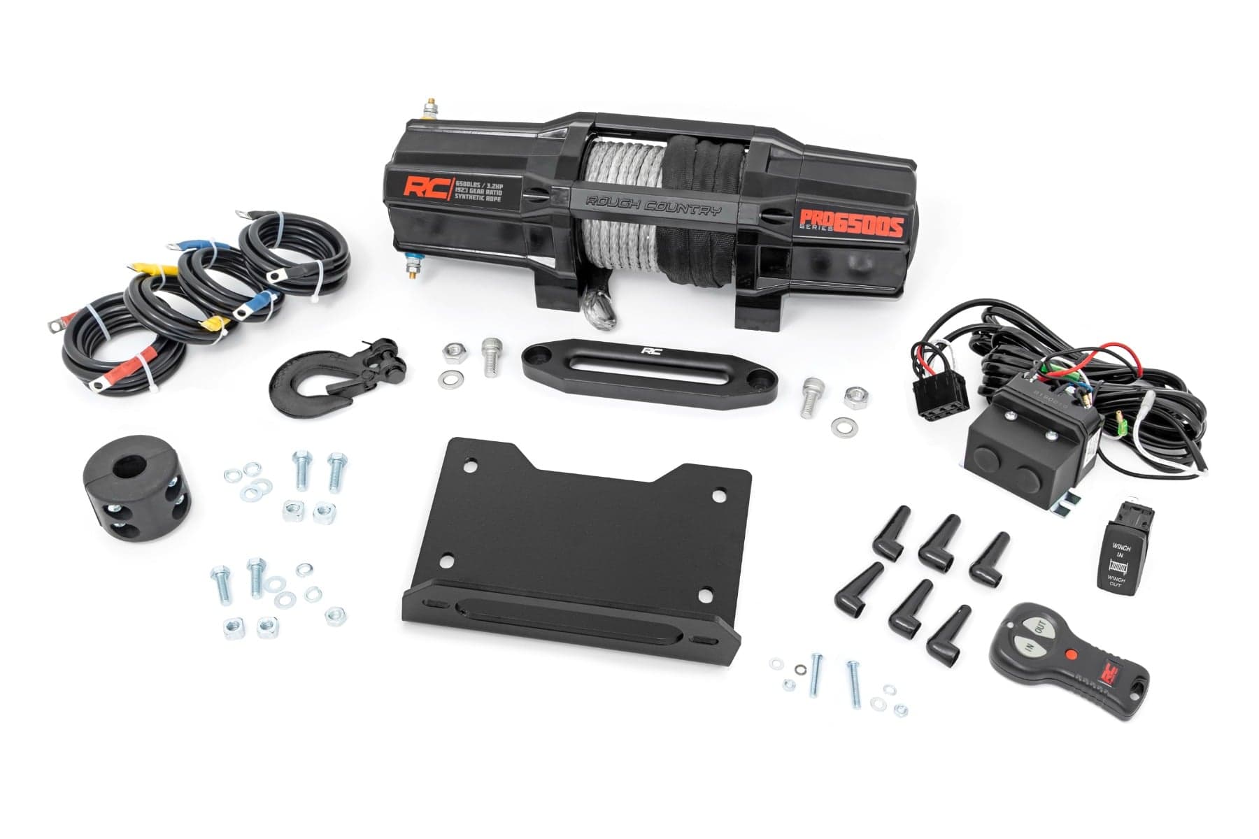 John Deere Gator XUV 835E Winch Mount with 6500 lb Winch