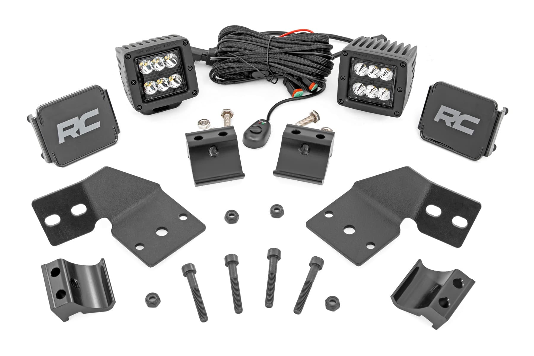 2-Inch Black Series LED Pod Kit for Polaris XPEDITION (2024–2025) — Part 93301