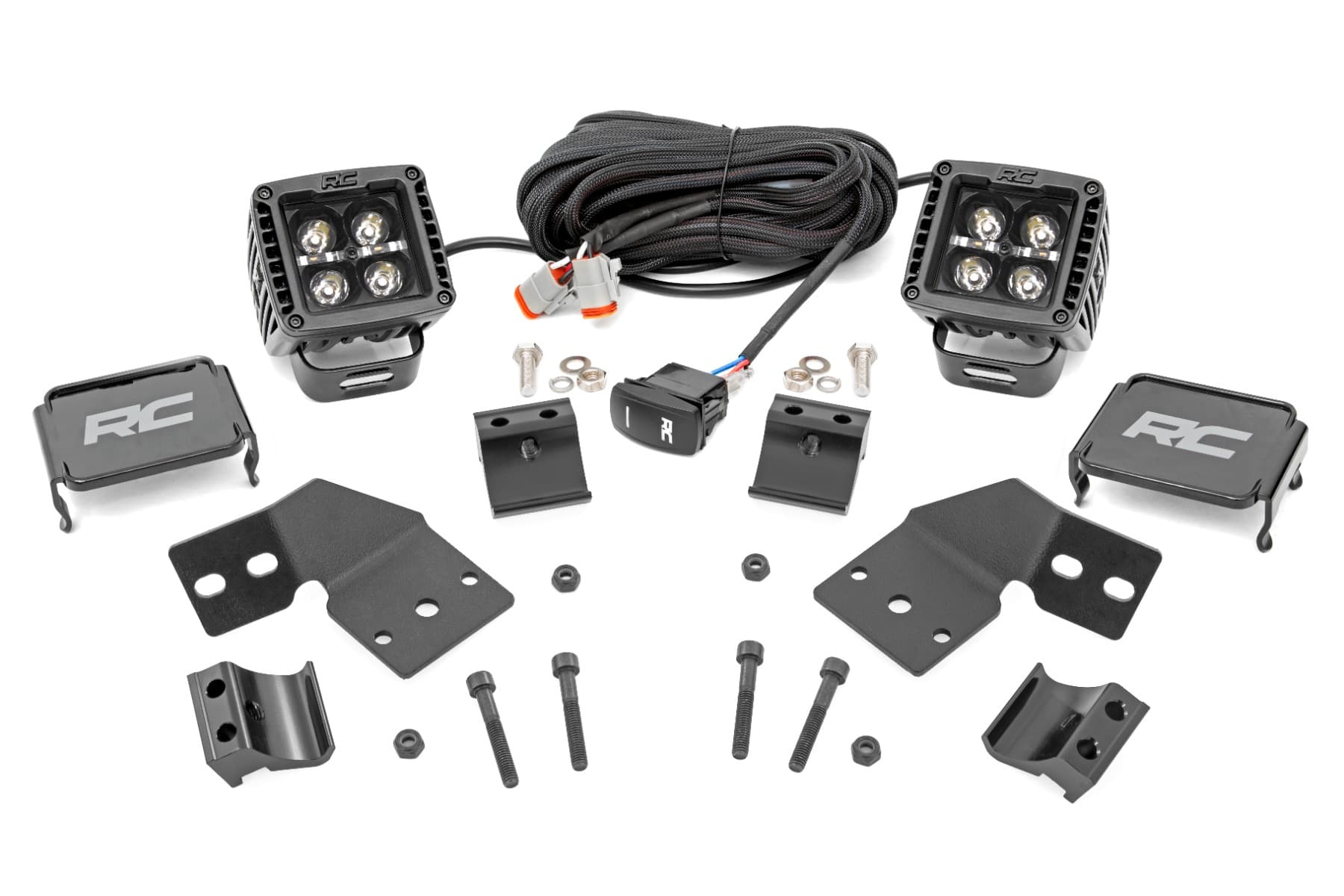 2-Inch Black Series LED Pod Kit for Polaris XPEDITION (2024–2025) — Part 93303