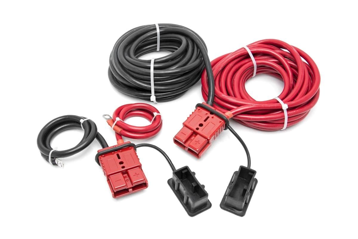 Winch Power Cable with 2-Gauge Quick-Connect Leads