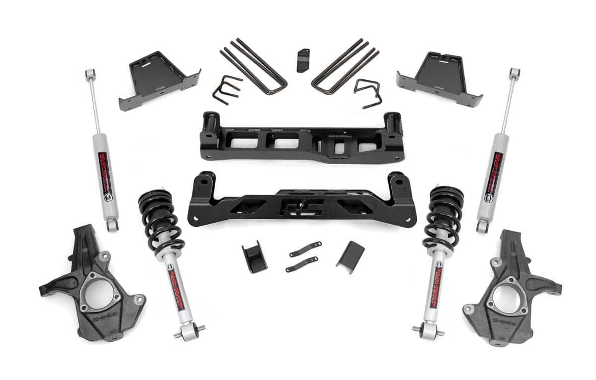 7.5-Inch Lift Kit with N3 Shocks for Silverado/Sierra 1500 2WD