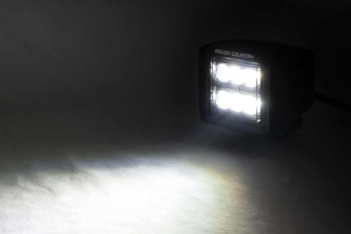 2-Inch Black Series LED Spot Light Pod (Rough Country 70903BL)