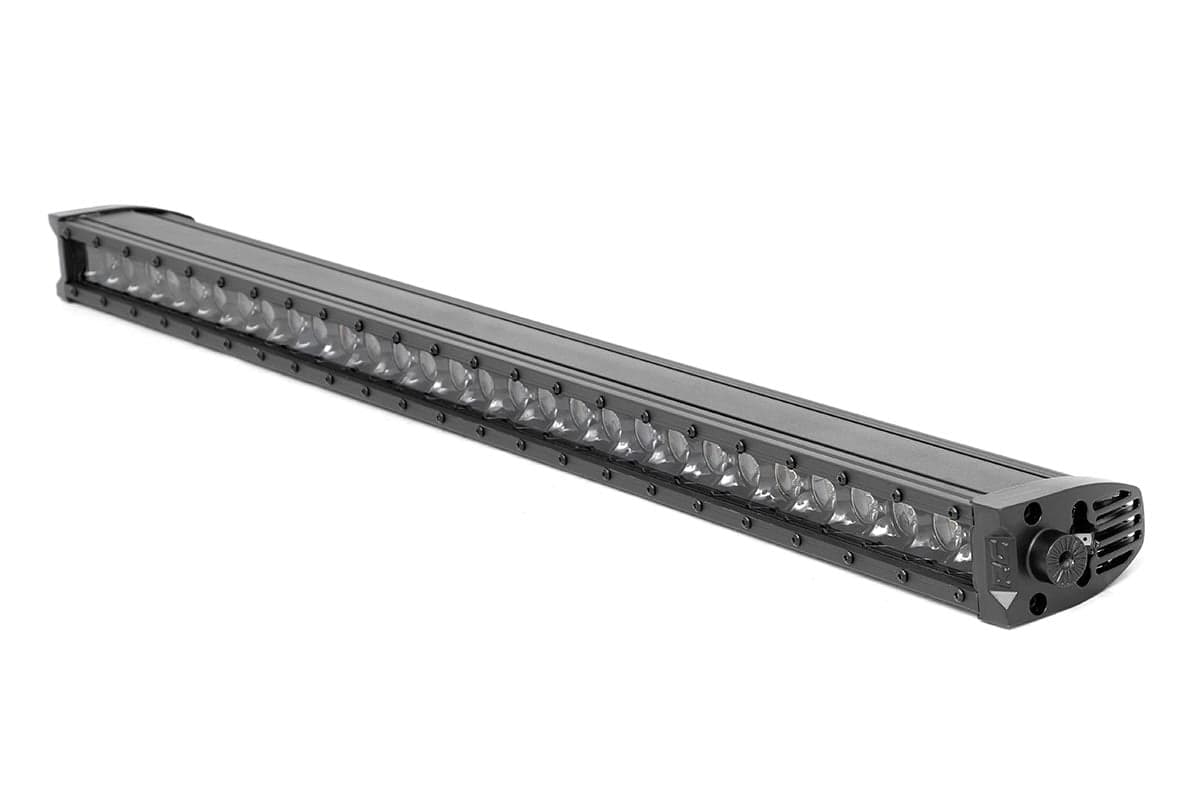 30-Inch Black Series Single-Row LED Light Bar with DRL