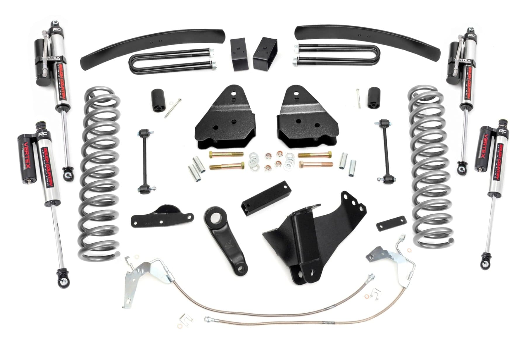 6-Inch Lift Kit with Vertex Shocks for Ford Super Duty 4WD — Part 59750