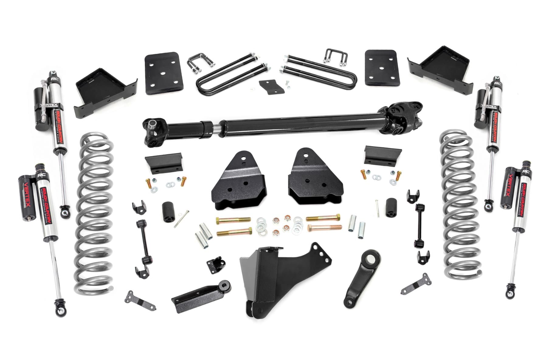 6-Inch Lift Kit with Vertex Shocks for Ford Super Duty 4WD (2017–2022) — Part 51351