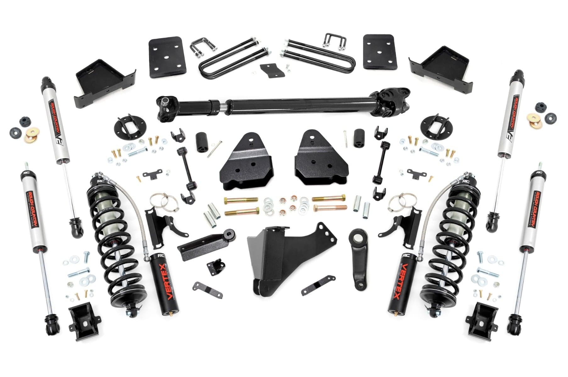 4.5-Inch Vertex Lift Kit for Ford Super Duty 4WD (2017–2022) with Front CV Drive Shaft