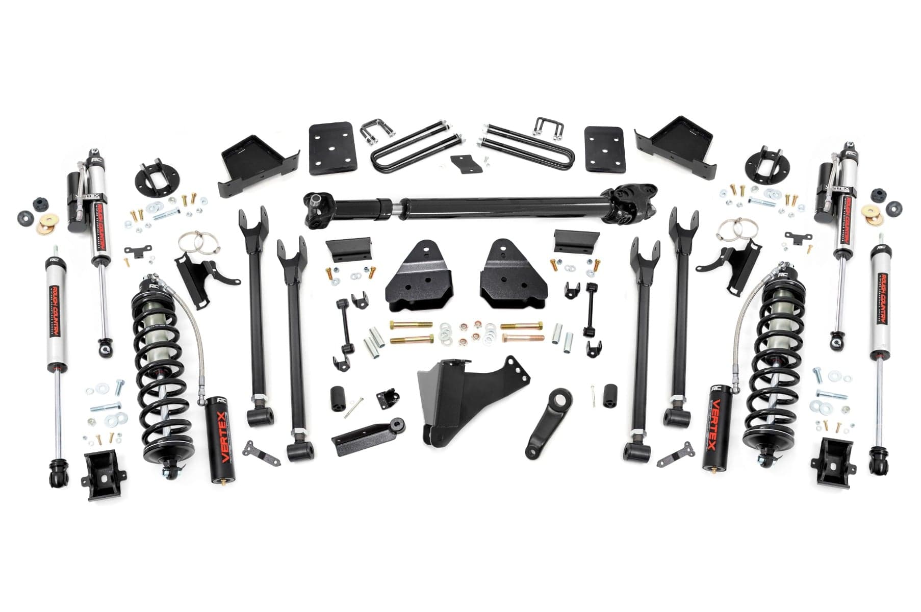 6-Inch Lift Kit with Vertex Coilovers for Super Duty 4WD for Trucks with Overloads